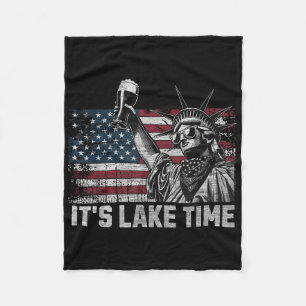 Sommer Es Ist See Zeit Bier Statue Of Liberty 4. J Fleecedecke