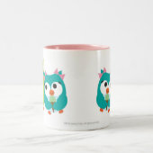 Sommer-Eulen Zweifarbige Tasse (Mittel)