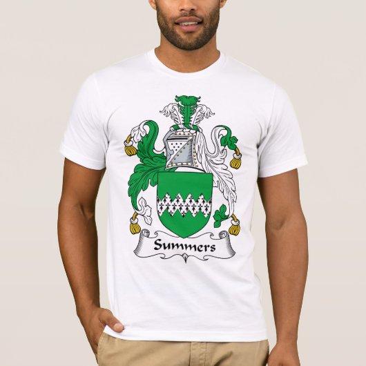 Sommer-Familienwappen T-Shirt (Vorderseite)