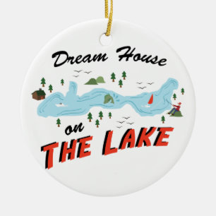 Sommer-Ferien Keramik Ornament