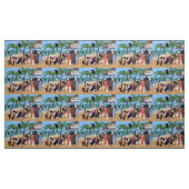 Sommer-Ferien Labradors Malerei Stoff (Yard (91,4 cm))