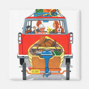 Sommer-Ferien Magnet