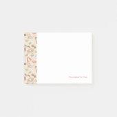 Sommer-Ferien-Muster Post-it Klebezettel (Vorderseite)