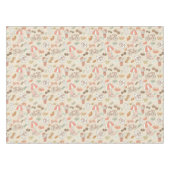 Sommer-Ferien-Muster Tischdecke (Vorderseite (Horizontal))