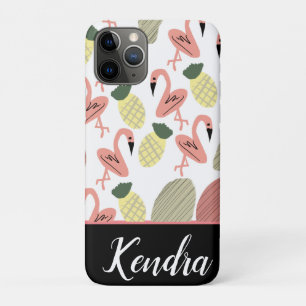 Sommer Flamingo Handgezeichnete Kritzeleien Case-Mate iPhone Hülle