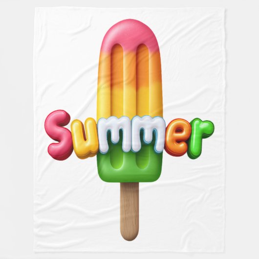 Sommer fleecedecke (Vorderseite)