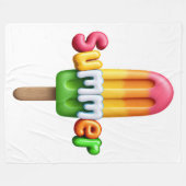 Sommer fleecedecke (Vorderseite (Horizontal))