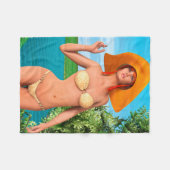 Sommer Fleecedecke (Vorderseite (Horizontal))