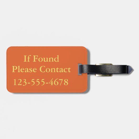 Sommer Flip-Flops die personalisierten Streifen Gepäckanhänger (Rückseite horizontal)