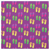 Sommer-Flip-Flops-Sandalen Stoff (Muster)