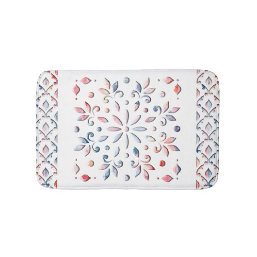 Sommer floral badematte (Vorderseite)