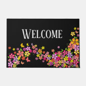 Sommer Floral Doormat Fußmatte (Vorderseite)