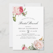 Sommer floral | Einladung von Bridal Brunch (Vorderseite)