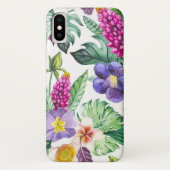 Sommer Floral iPhone X Fall Case-Mate iPhone Hülle (Rückseite)