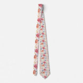 Sommer floral krawatte (Rückseite)