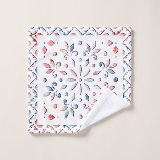 Sommer floral waschlappen (Waschlappen)