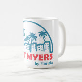 Sommer Fort Myers- Florida Kaffeetasse (VorderseiteRechts)