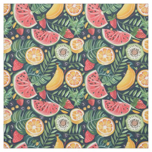 Sommer-Frucht-Muster Stoff (Muster)