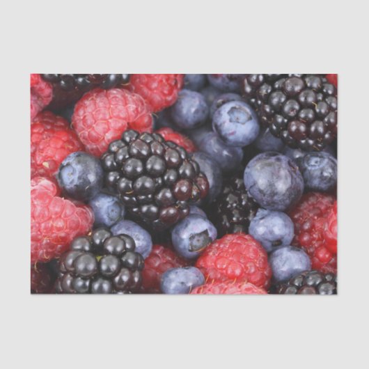 Sommer-Frucht Seidenpapier (Vorderseite)