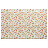 Sommer-Früchte-Katzen-Muster - Picknick-Design für Stoff (Fat Quarter (45,7 x 55,9 cm))