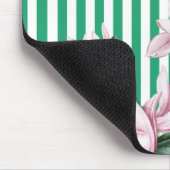 Sommer, Frühling, Magnolienprint Mousepad (Ecke)