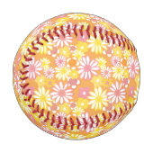 Sommer-Gänseblümchen-Baseball Baseball (Vorderseite Links)