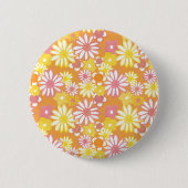 Sommer Gänseblümchen Knopf Button (Vorderseite)