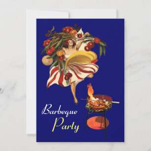 SOMMER-GARDENPARTY-TANZ, ITALIENISCHE KÜCHE EINLADUNG