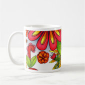 Sommer-Garten-Tasse Kaffeetasse (Links)