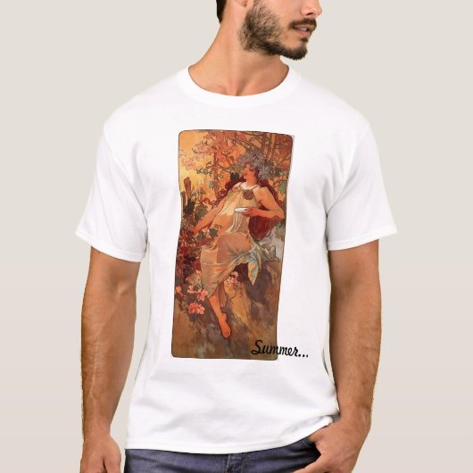 Sommer gegen Winter T-Shirt (Vorderseite)