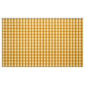 Sommer-gelb-orangeer Gingham Stoff (Fat Quarter (45,7 x 55,9 cm))