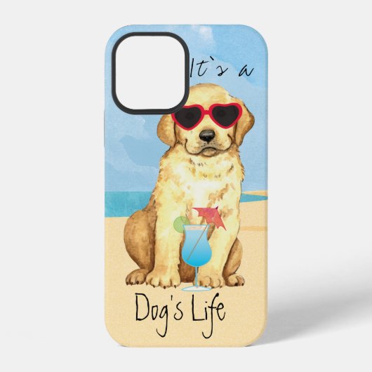 Sommer Gelber Lab Case-Mate iPhone-Hülle iPhone Hülle (Rückseite)