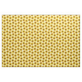 Sommer-gelbes Sonnenblume-Muster Stoff (Fat Quarter (45,7 x 55,9 cm))
