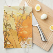 Sommer-Geschirrtuch Alphonse Mucha Geschirrtuch (Viertel Falte)