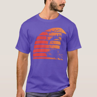 Sommer Gesicht Anime Vintage T-Shirt