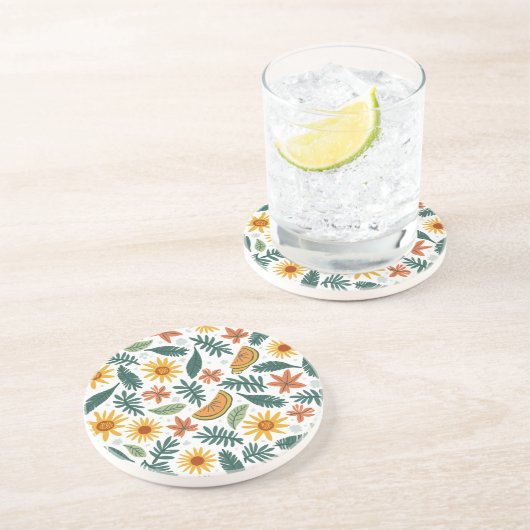 Sommer Getränkeuntersetzer (Seite)