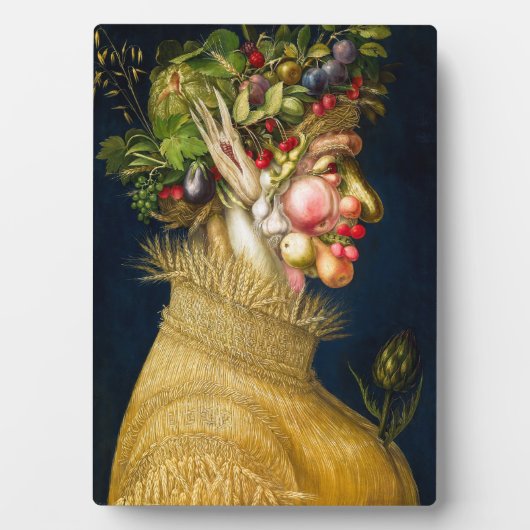 Sommer | Giuseppe Arcimboldo | Fotoplatte (Vorderseite)