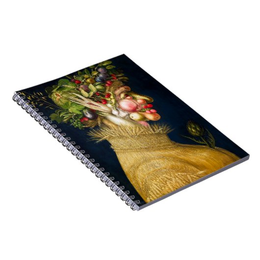 Sommer | Giuseppe Arcimboldo | Notizblock (Rechte Seite)