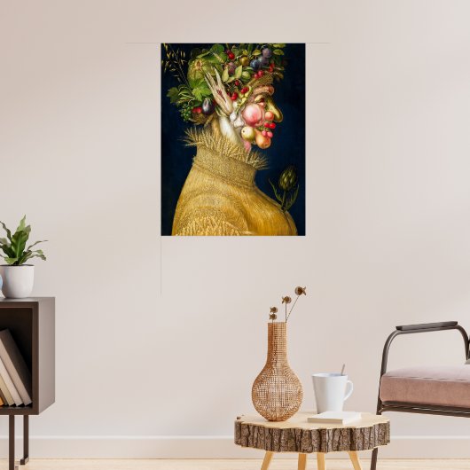 Sommer | Giuseppe Arcimboldo | Poster (Wohnzimmer 3)