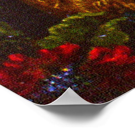 Sommer - Giuseppe Arcimboldo Poster (Ecke)