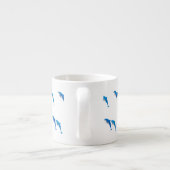 SOMMER, GLAUBWÜRDIGE DOLPHINE ESPRESSOTASSE (Rückseite)