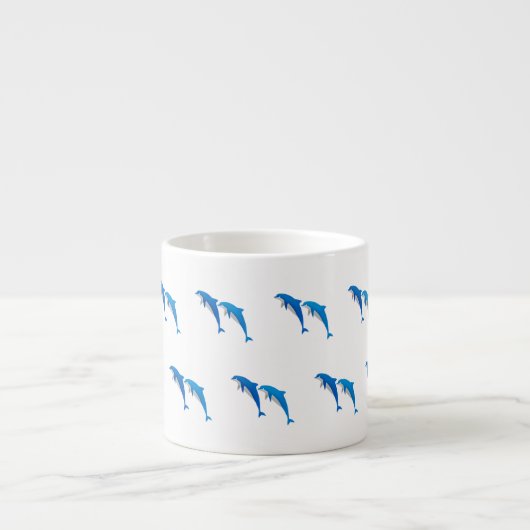 SOMMER, GLAUBWÜRDIGE DOLPHINE ESPRESSOTASSE (Vorderseite)