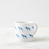 SOMMER, GLAUBWÜRDIGE DOLPHINE ESPRESSOTASSE (Vorderseite Rechts)