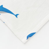 SOMMER, GLAUBWÜRDIGE DOLPHINE FLEECEDECKE (Ecke)