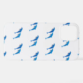 SOMMER, GLAUBWÜRDIGE DOLPHINE iPhone HÜLLE (Rückseite (Horizontal))