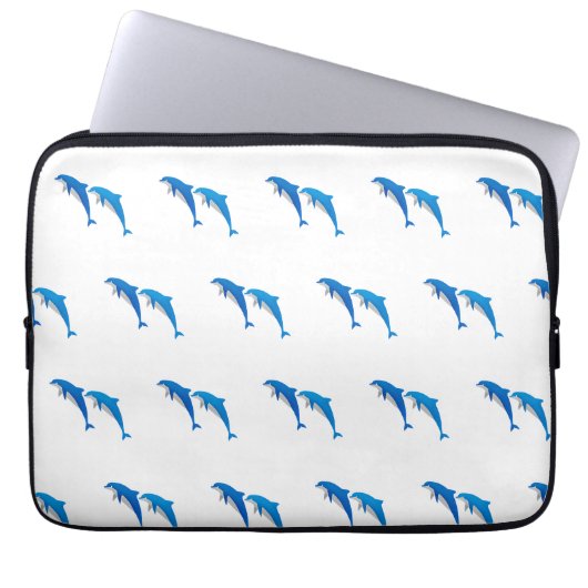 SOMMER, GLAUBWÜRDIGE DOLPHINE LAPTOPSCHUTZHÜLLE (Vorderseite)