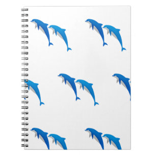 SOMMER, GLAUBWÜRDIGE DOLPHINE NOTIZBLOCK