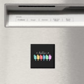 Sommer glücklich Letzten Schullehrer Schüler Magnet (In Situ (Geschirrspüler))