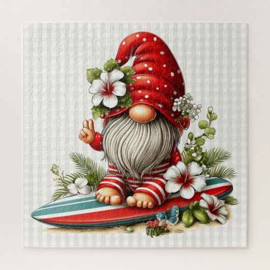 Sommer-Gnom-Rätsel Puzzle (Vertikal)