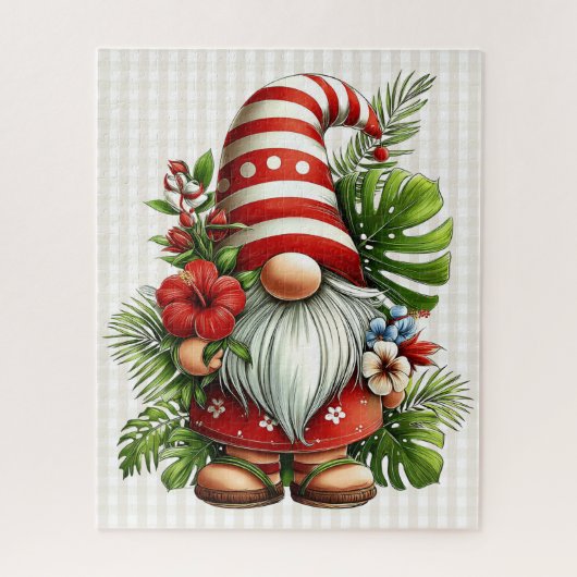 Sommer-Gnom-Rätsel Puzzle (Vertikal)